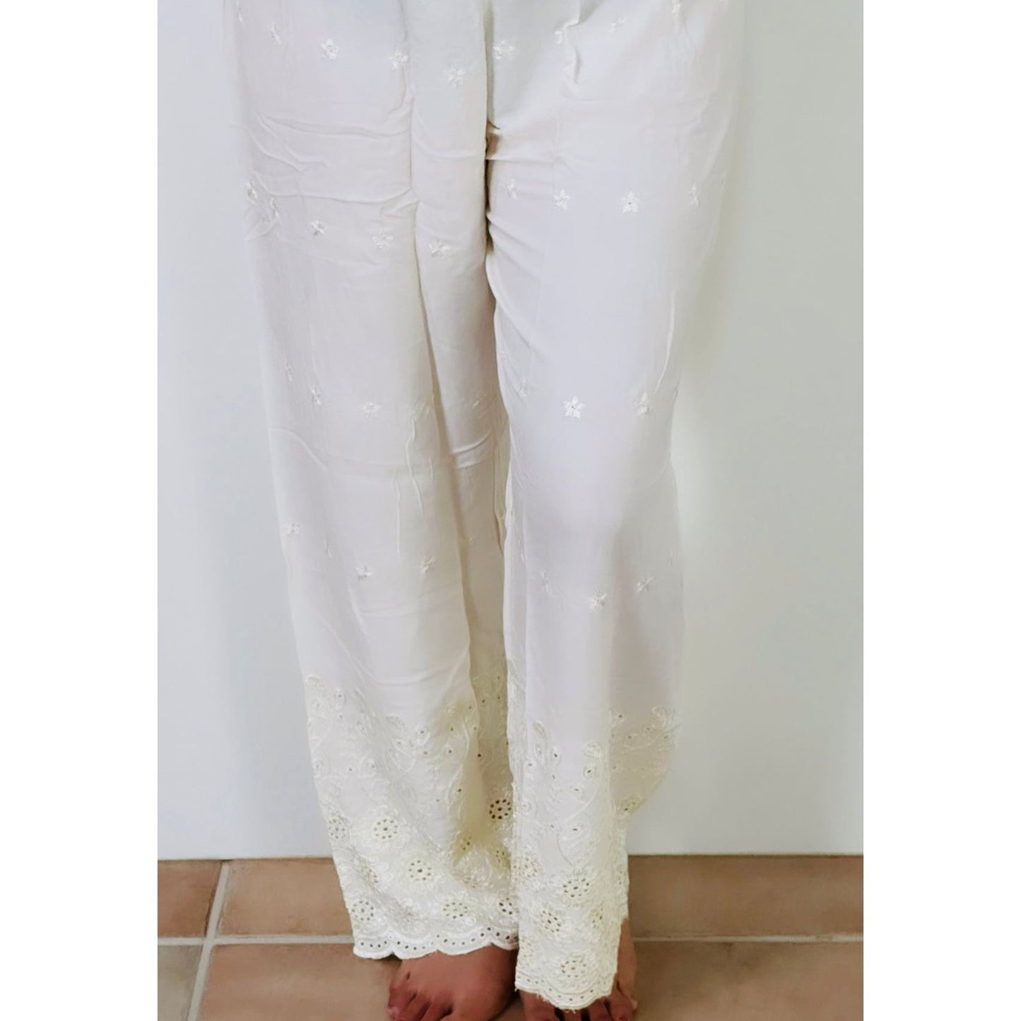 Hakoba Cotton Pants for Women